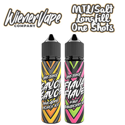 Wiener Vape One Shot MTL/Salt Longfill 60ml